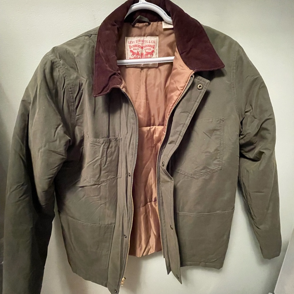 Men’s Levis Olive green Medium Chore Jacket